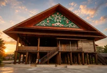 Lou Bentian Jadi Ruang Hidup Budaya Dayak Bentian Kutai Barat