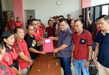 Kantongi Dukungan 37 Cabor, Alsiyus Resmi Daftar Calon Ketua KONI Kubar