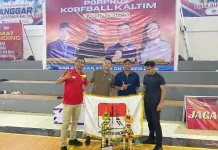 Pengurus Optimistis Korfball Berkembang di Kutai Barat