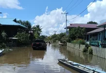 PLN Pulihkan Kelistrikan di Datah Bilang Pascabanjir