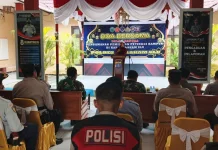 Gelaran Doa Bersama Polres Mahulu jelang Pengamanan Pemilihan Petinggi Serentak