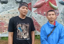 Pelatih Ajak Pelajar SMP-SMA Kubar Cetak Prestasi lewat Panjat Tebing