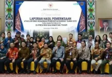 Frederick Edwin Apresiasi OPD dan Tim BPK atas Raihan WTP Pemkab Kubar