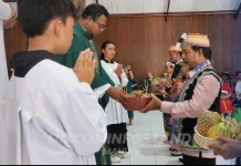Misa Pembukaan Nebukoq Awali Pesta Panen Budaya Mahakam Ulu