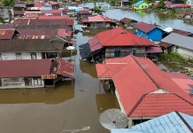 Banjir Belum Usai, Ratusan Rumah di Muara Beloan Masih Dikepung Air