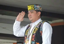 Pemkab Mahulu Gelar Upacara Hari Lahir Pancasila di Ujoh Bilang