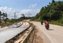 Penyelesaian Jalan Mahulu-Kutai Barat Ditargetkan Rampung Tahun 2027