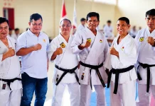 Ketua KONI Kubar Hadiri UKT INKAI, FORKI Harap Dukungan Latihan dan Fasilitas