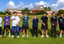 Latihan di Rumput Liar, Atlet Woodball Kubar Pantang Menyerah Demi Medali Porprov