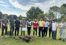 Pemerintah hingga Komunitas Bersatu dalam Aksi Hijau di Taman Kota Sendawar