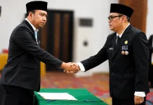 Bupati Kubar Minta Sekda Baru Percepat Realisasi Program dan Anggaran Daerah
