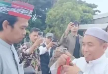Ustad AUS Tiba di Sendawar Hadiri Tabligh Akbar dan Harlah Ponpes Assalam