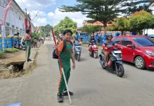 MPLS di SMPK Barong Tongkok, Orang Tua Antar Anak dengan Semangat