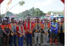 Puluhan Klub Trail Ramaikan Jelajah Alam Melapeh Series 6 di Kubar