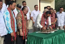 Resmikan Kantor Permanen, Seno Aji: Jadi Sejarah Baru Bagi Gerindra Kubar