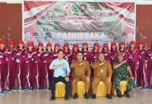 Wabup Mahulu Motivasi Paskibraka Jalani Pelatihan dengan Disiplin Penuh