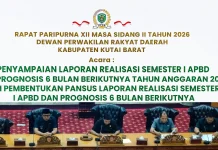Serapan Belanja APBD Kutai Barat Semester I 2026 Baru 25 Persen