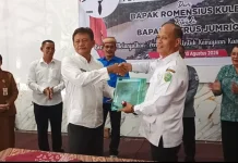 Sertijab Petinggi Ujoh Bilang Dorong Koordinasi untuk Kemajuan Kampung