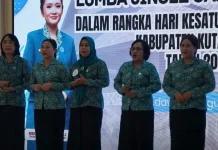 TP-PKK Kutai Barat Gelar Lomba Jingle Gelari Pelangi Semarak HKG PKK ke-54