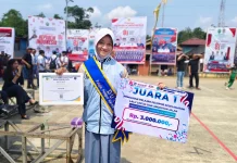 Siswi SMAN 1 Long Bagun Raih Predikat Peserta Inspiratif Tingkat Pelajar Kaltim