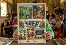 Modul Sekolah Adat Kubar Muat 13 Materi Budaya Lokal