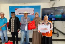 YBM PLN dan Rumah Zakat Peduli Veteran Sanga-Sanga