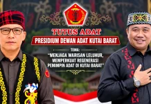 125 Peserta Siap Ikuti Tutus Adat yang Digelar Presidium Dewan Adat Kubar