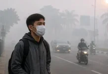 Batuk hingga Mata Perih Jadi Keluhan Warga di tengah Kabut Asap Kubar