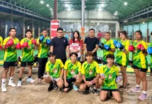 Terima Bantuan Alat Tanding, PERTINA Kubar Optimistis Hadapi Porprov Kaltim
