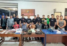 Polsek Melak Ungkap Jaringan Sabu, Empat Terduga Bandar Diamankan
