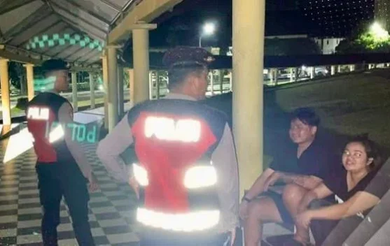 Jaga Kamtibmas, Sat Samapta Polres Kubar Sambangi dan Beri Imbauan Bagi Remaja