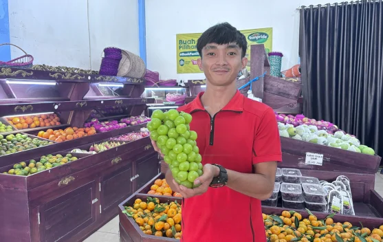Penjualan Buah di Kubar Stabil, Pedagang Hadapi Tantangan Harga