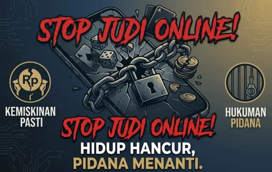 Judi Online Picu Tindakan Kriminalitas dan Kemiskinan