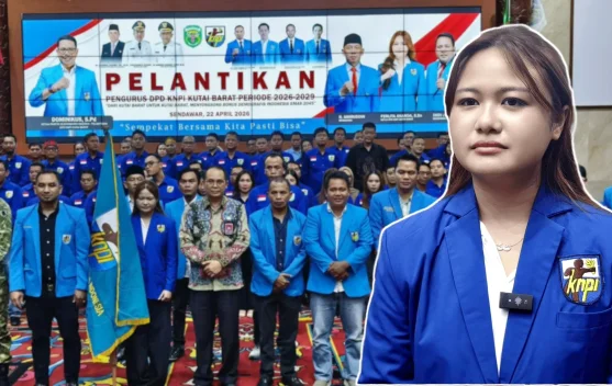 Cetak Sejarah, Ferlita Ananda jadi Perempuan Pertama Nakhodai KNPI Kutai Barat