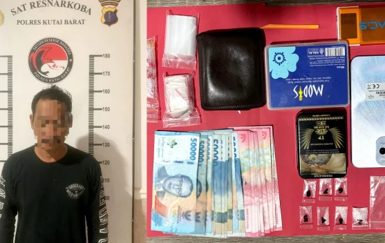 Polres Kubar Ungkap Peredaran Sabu di Melak, Satu Tersangka Diamankan
