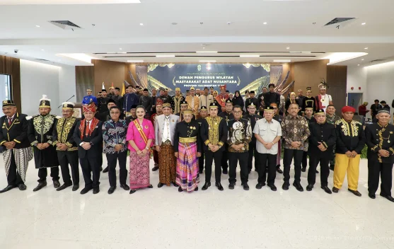 Masyarakat Adat Nusantara se-Kaltim Gelar Pelantikan di IKN