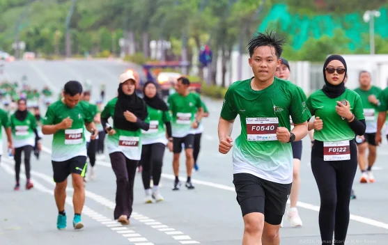 1.500 Pelari Ramaikan Half Marathon Perdana di IKN