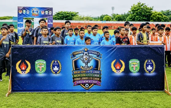 Liga Sepak Bola Anak Kubar Resmi Bergulir, Bupati Dorong Lahirnya Generasi Emas