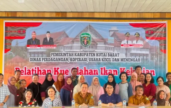 Disdagkop UKM Kubar Gelar Pelatihan Kue Olahan Ikan
