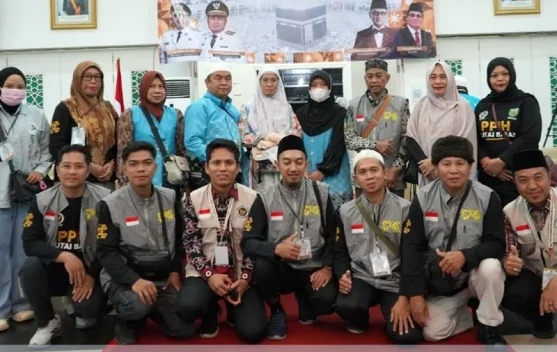 PPIH Kubar Kawal Penyambutan Jemaah Haji di Asrama Haji Balikpapan