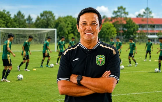 Tak Ingin Jadi ‘Tim Penggembira’ di Porprov, PSSI Kubar Datangkan Pelatih Nasional