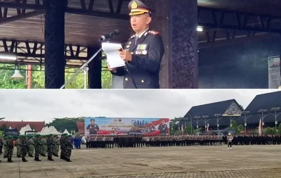 Polres Kutai Barat Peringati Hari Bhayangkara ke-80