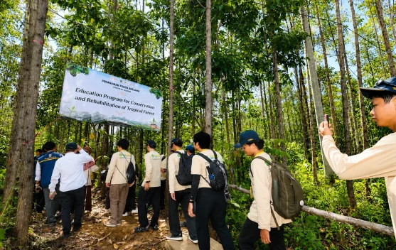 Basuki Beberkan Konsep Kota Hutan IKN di Hadapan Mahasiswa dan Profesor Jepang