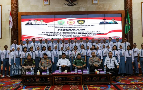 Pemkab Kutai Barat Mulai Laksanakan Diklat 45 Calon Paskibraka Tahun 2026