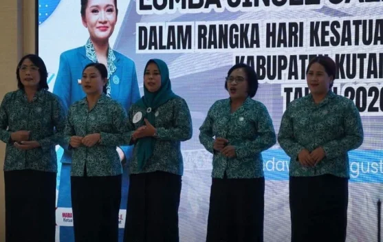 TP-PKK Kutai Barat Gelar Lomba Jingle Gelari Pelangi Semarak HKG PKK ke-54