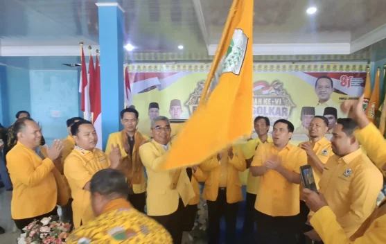 Kembali Pimpin Golkar Kubar, H. Acong Siap Perkuat Aspirasi Pembangunan
