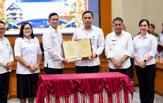 Pemkab Kubar dan Kantor Pertanahan Perkuat Sinergi Urusan Pertanahan