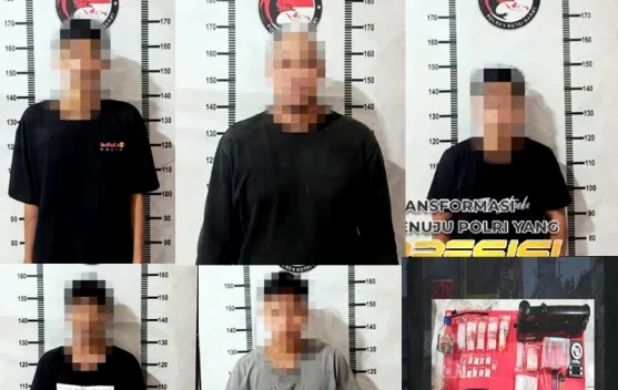 Polres Kubar Bongkar Sindikat Narkoba, 5 Pelaku dan 16 Gram Sabu Diamankan