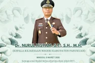 Mantan Kajari Kutai Barat Nurul Hisyam Meninggal Dunia