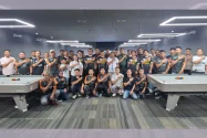 HUT Bhayangkara, Ratusan Peserta Ramaikan Turnamen Biliar Kapolres Cup Kubar